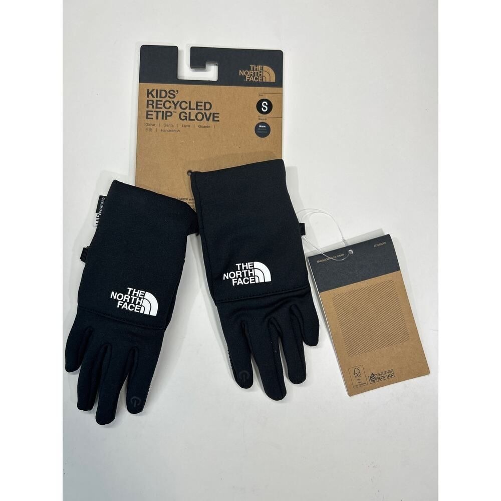 The North Face Kids Recycled Etip Glove Black Size Small
